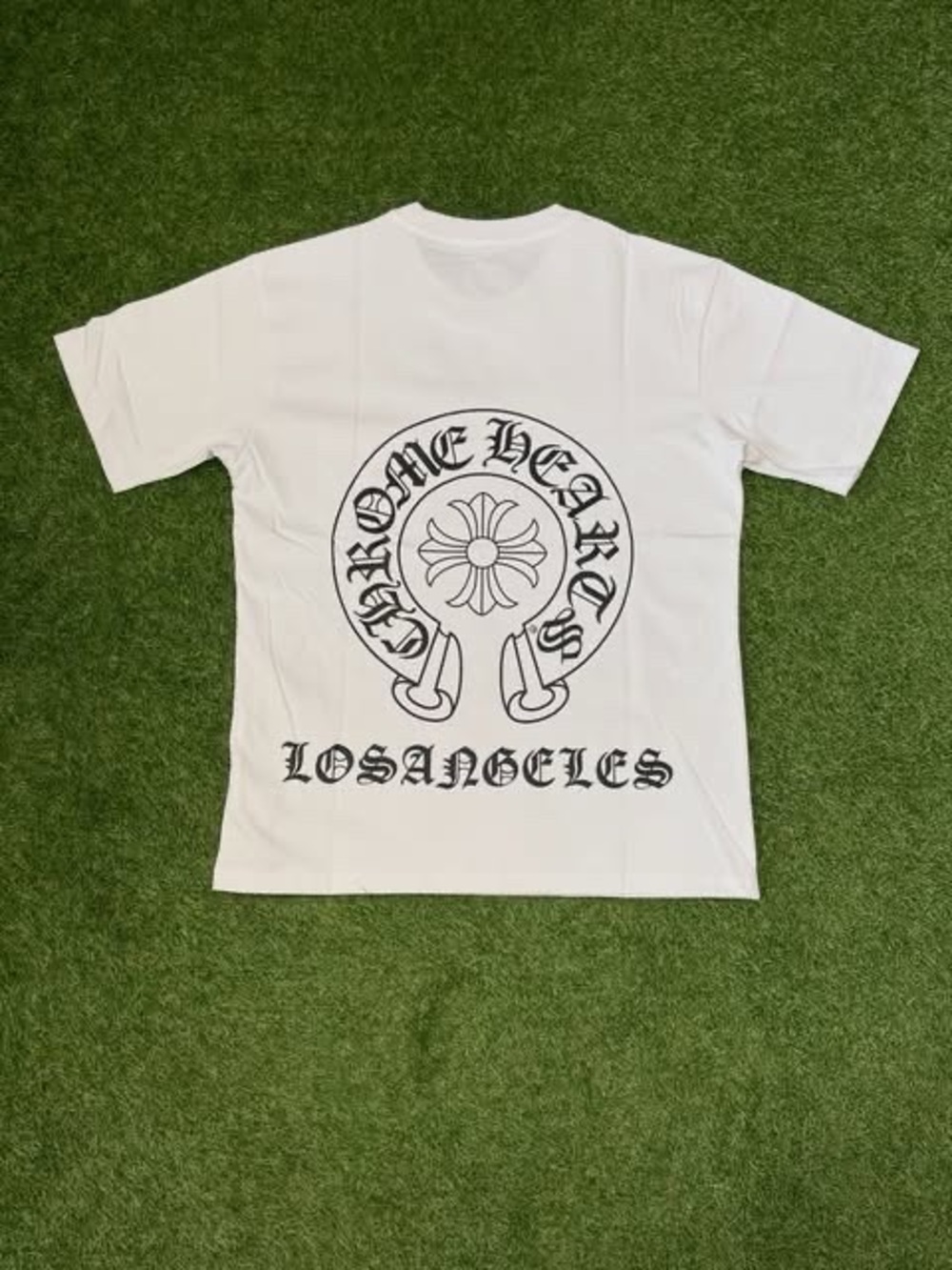 White Los Angeles Chrome Hearts Tshirt